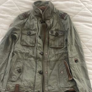 Naketano small green utility style jacket